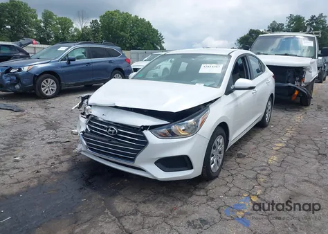 2019 Hyundai Accent Se z USA, uszkodzony, nr VIN 3KPC24A3XKE065567